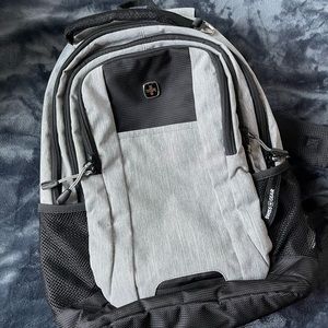 Swiss Gear Gray Backpack (fits 15inch laptop)
